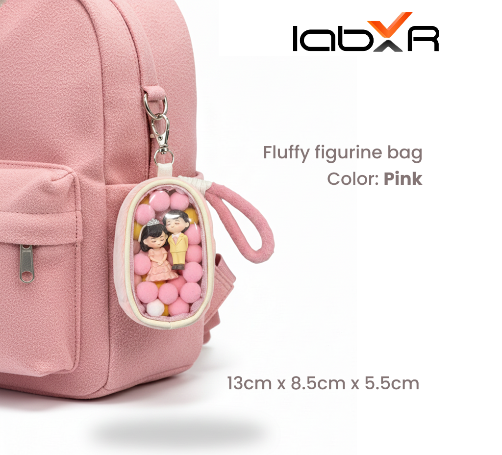 Figurine carry bag | Container | Protection case | Keychain