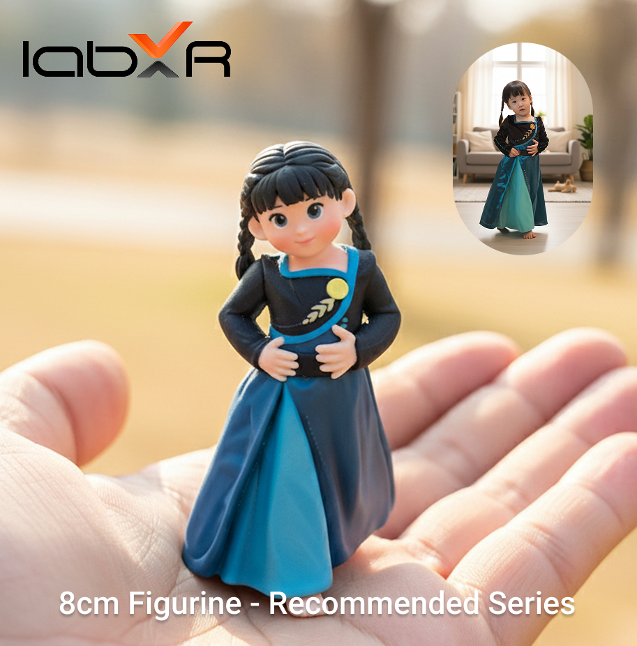 LabXR 3D Custom Figurine - Recommended Series - Free Doll Bag Gift with every purchase