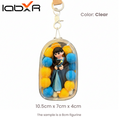 Figurine carry bag | Container | Protection case | Keychain